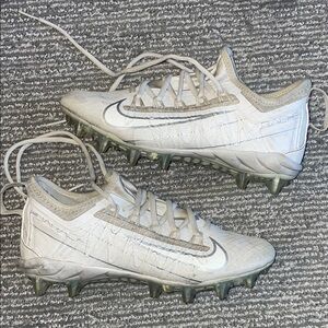Nike White and Silver Women’s La Crosse Cleats